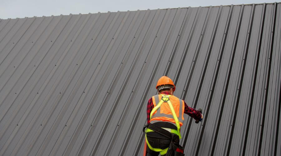 Professional metal roof installation in Ivydale, WV